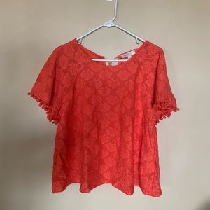 *NEW* Eri + Ali | Anthropologie women’s crocheted blouse - LARGE